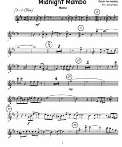PREVIEW Midnight Mambo - Mambo para Big Band - Saxofón Alto