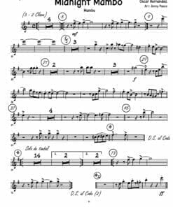 PREVIEW Midnight Mambo - Mambo para Big Band - Trompeta