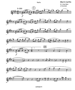 Preview de RONDINELA - Partituras y Pista Musical para Instrumentos-ALTO SAX