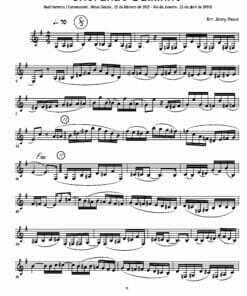 Preview - Partituras de Chorando Baixinho - Clarinete en PDF